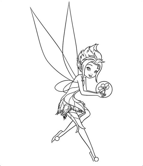 Cute Tinkerbell Coloring Pages PDF To Print - Free Coloring Sheets | Fairy coloring, Fairy ...