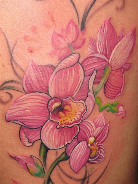 Orchid Tattoos Designs, Ideas and Meaning | Tattoos For You