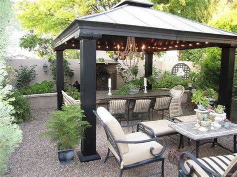 18 Cozy Backyard Gazebo Design Ideas That Inspire You | Backyard gazebo, Patio pavers design ...