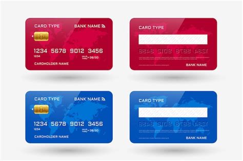 Credit Card Template - Free Vectors & PSDs to Download