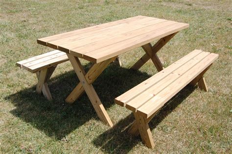 Picnic Table Plans For A Perfect Weekend Project