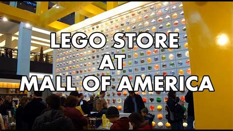 Lego Store at Mall of America Overview - YouTube