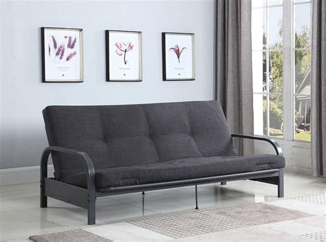 360008 metal Dark grey metal futon frame in 2021 | Futon frame, Metal ...