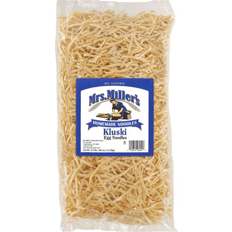 Homestyle Bulk Kluski Noodles - Mrs Miller's Homemade Noodles