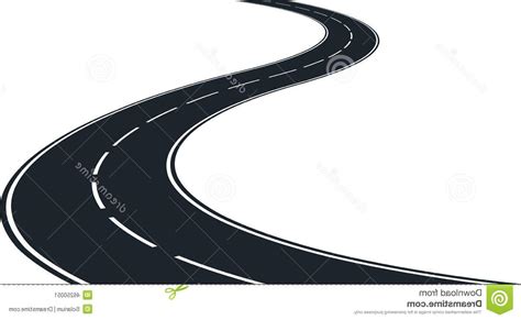 Winding Road Silhouette at GetDrawings | Free download