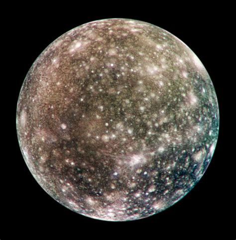 Jupiter's moon Callisto | Earth Blog