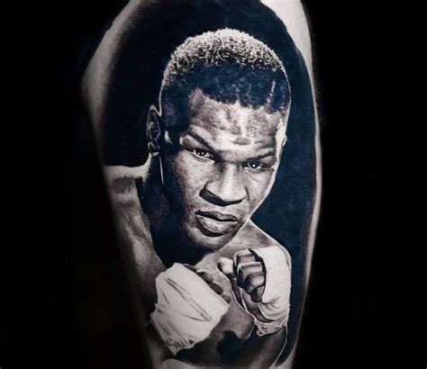Mike Tyson tattoo by Marek Hali | Post 27456 | Mike tyson tattoo, Boxing tattoos, Mike tyson