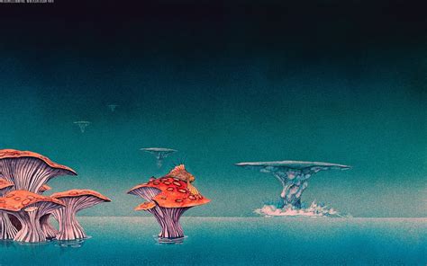 Yes Roger Dean Wallpaper - WallpaperSafari