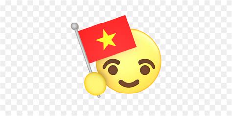 Flag Vietnam Emoji On Google Android - Vietnam Flag PNG - FlyClipart