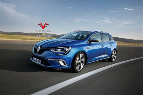 2017 Renault Megane IV Estate Rendered - autoevolution