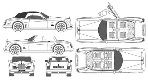 Car Elevation CAD Block In AutoCAD File - Cadbull