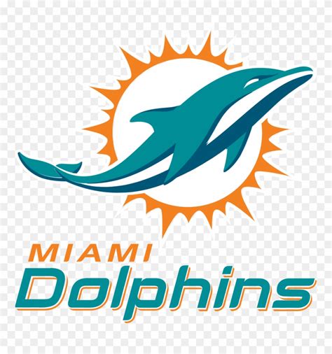 Miami Dolphins - Miami Dolphins Logo Clipart (#435966) - PinClipart