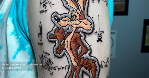 Top 54+ wile e coyote tattoo best - in.cdgdbentre