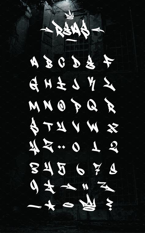 Handstyle Alphabet