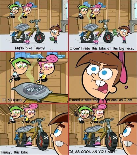 Timmy's Bike | Odd parents, Fairly odd parents, Kids shows