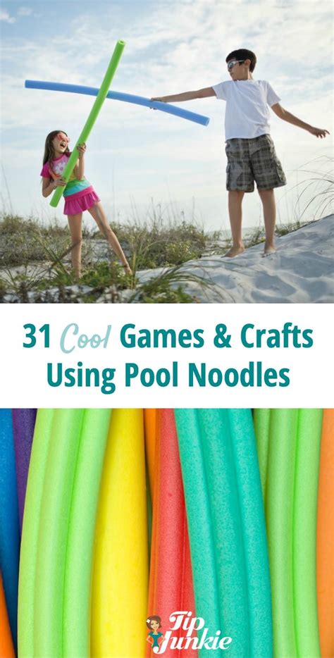 31 Cool Games and Crafts Using Pool Noodles – Tip Junkie