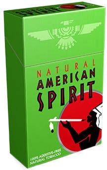 Natural American Spirit Light Green Menthol Mellow - Hudson Wine Co.