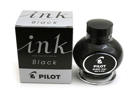 Pilot Black Fountain Pen Ink - 70 ml Bottle - JetPens.com