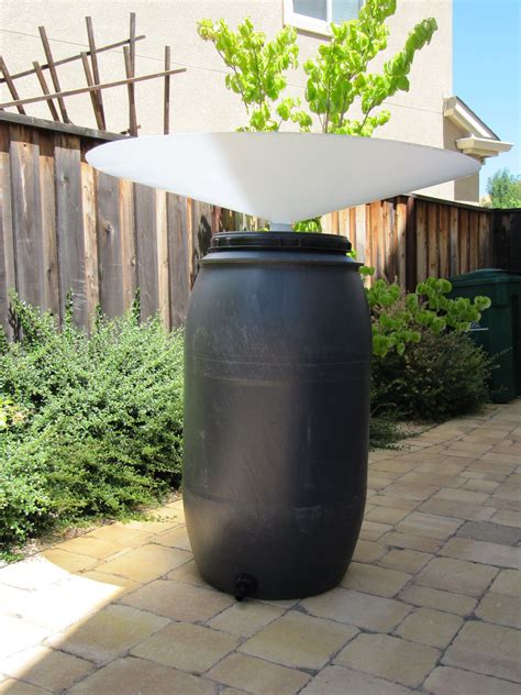 Rainwater Harvesting System with Self-Standing Catcher