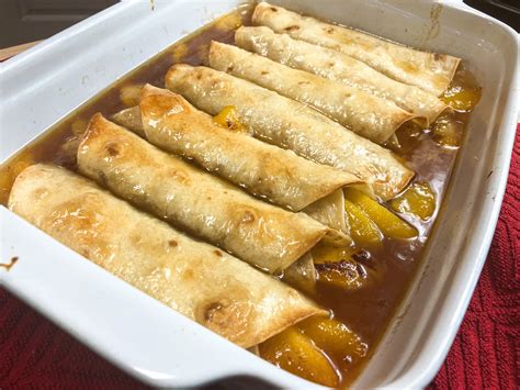 Easy Peach Enchiladas – Catherine's Plates