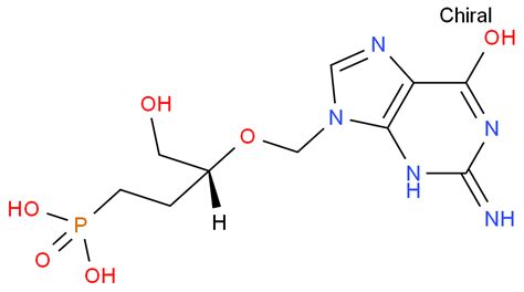 Phosphonic acid,P-[(3R)-3-[(2-amino-1,6-dihydro-6-oxo-9H-purin-9-yl)methoxy]-4-hydroxybutyl ...