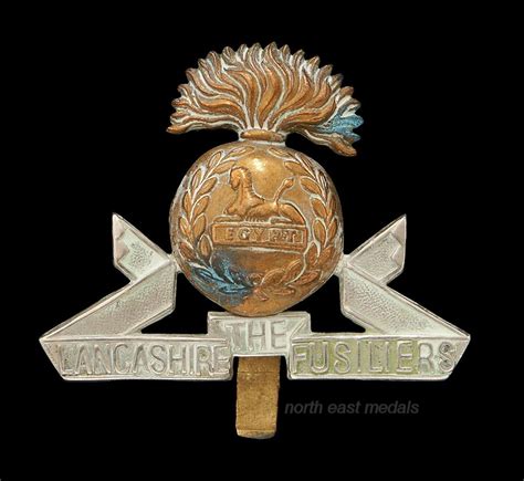 Lancashire Fusiliers Cap Badge – British Badges and Medals