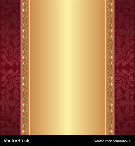 Maroon and gold background Royalty Free Vector Image