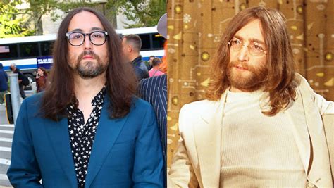 Sean Lennon Looks Just Like Dad John With Long Hair & Glasses – Hollywood Life