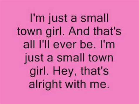 Kellie Pickler- Small Town Girl lyrics - YouTube