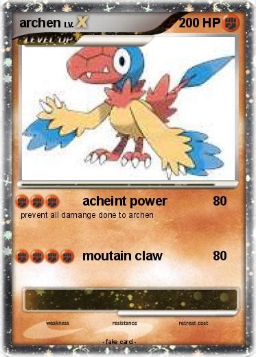 Pokémon archen 9 9 - acheint power - My Pokemon Card