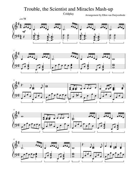 Download and print in PDF or MIDI free sheet music for Trouble by ...