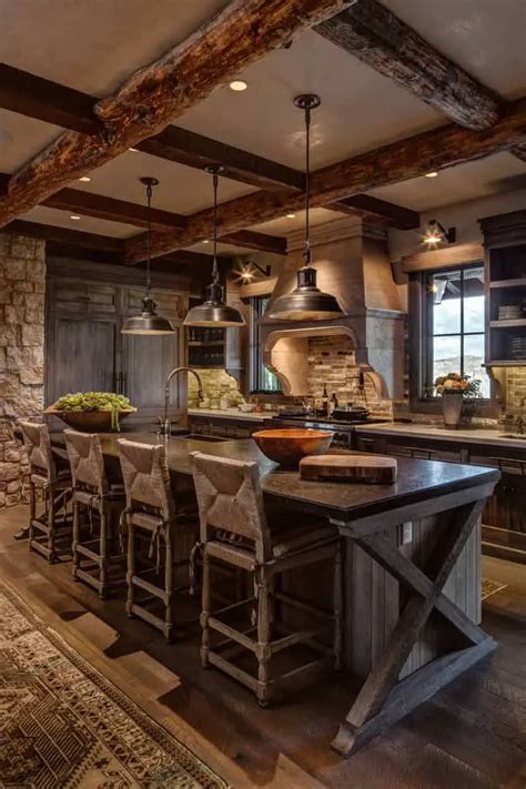 42 Classic Rustic Kitchen Designs (Photo Gallery) – Home Awakening