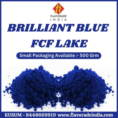 Brilliant Blue Fcf Colors, Powder at best price in New Delhi | ID: 2852418482448