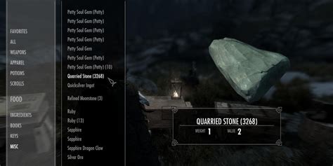 Skyrim: Where To Get Quarried Stone