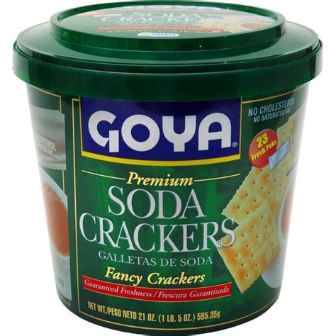 Goya Premium Soda Crackers (21 oz) - Instacart