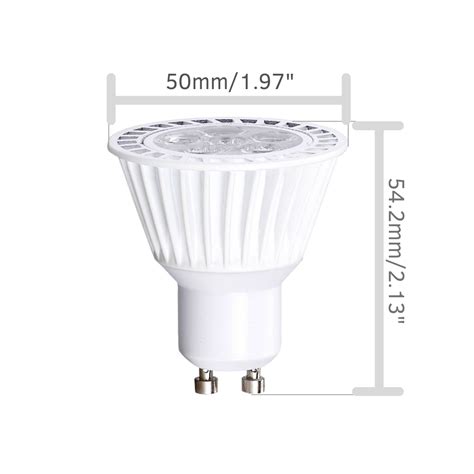 Bioluz LED Dimmable GU10 LED Bulbs