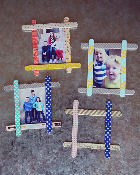 Popsicle Stick Frames That Are Cool! | Eighteen25