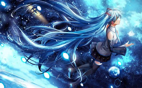 Ladda ner 4k Pfp Hatsune Miku Wallpaper | Wallpapers.com