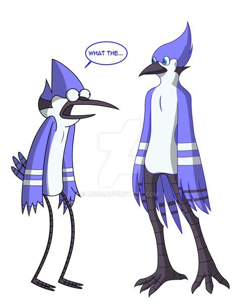 Regular Show: Mordecai by Mgx0 on DeviantArt