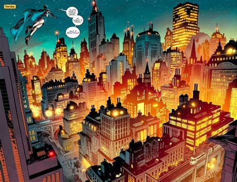 Gotham Girl Flies Over Gotham City – Comicnewbies