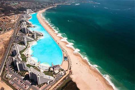 World's Largest Swimming Pool Is at the San Alfonso Del Mar Resort in Chile