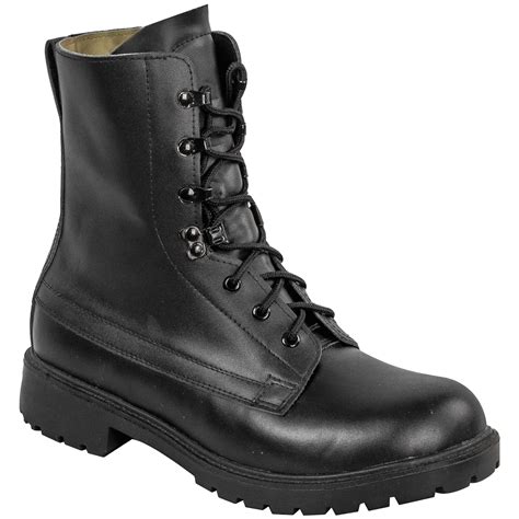 Highlander Ranger Assault Boots Tactical Leather Combat Mens Army ...