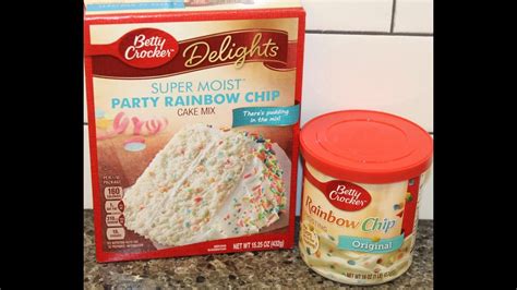 Betty Crocker Party Rainbow Chip Cake Mix Recipes | Deporecipe.co