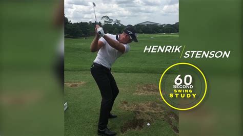 Henrik Stenson: 60 Second Swing Study