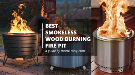 Best smokeless wood fire pit (Burn any log!) - ML