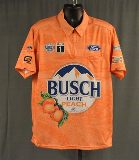 2023 Kevin Harvick Busch Light PEACH NASCAR Pit Crew Shirt-X