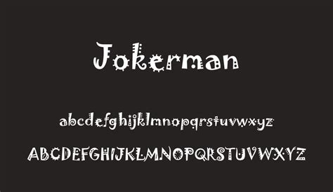 Jokerman free font