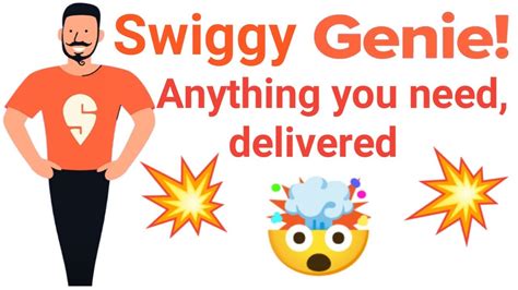 Swiggy GENIE | How it works? Swiggy Genie Review - How to use Swiggy ...