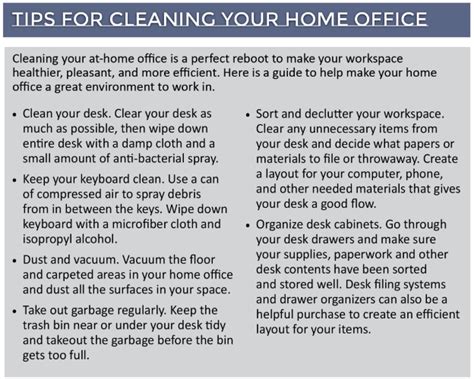 Tips for Cleaning Your Home Office – NW Seattle Real Estate