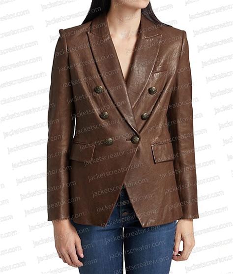 Law & Order SVU Olivia Benson Leather Jacket